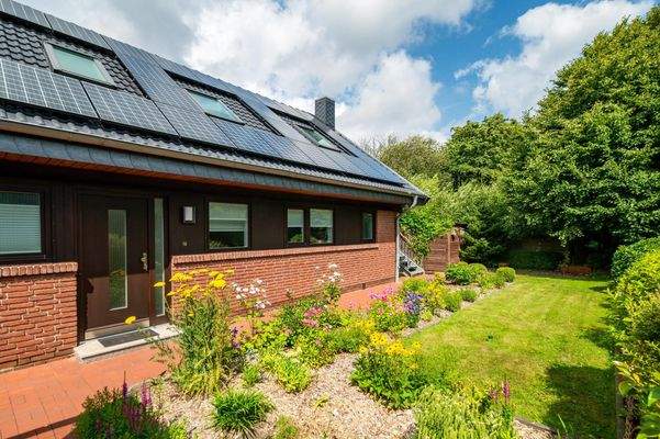 Liebevoll angelegter Garten