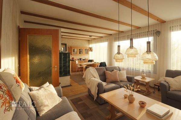 Wohnzimmer - (KI generiert)