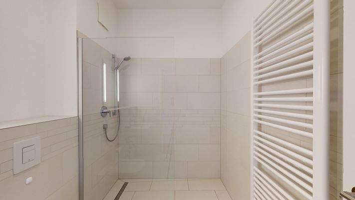 Ebenerdige Dusche- Musterwohnung