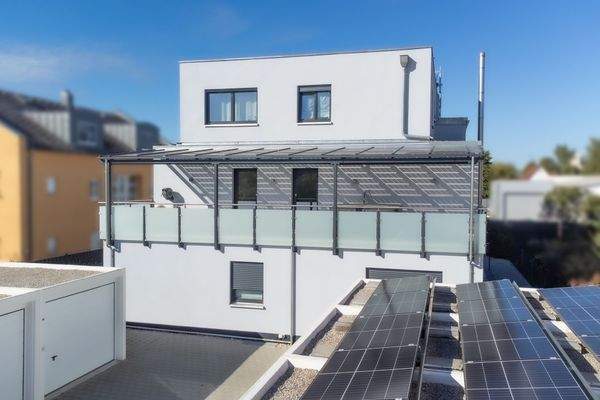 Außenansicht Ostausrichtung