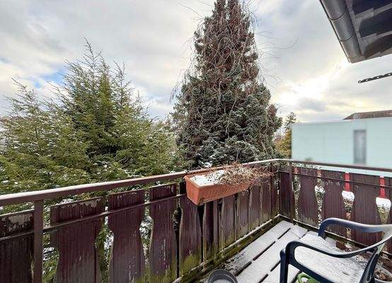 ...Balkon in Südost Ausrichtung