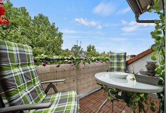 Entspannen auf der kleinen Loggia