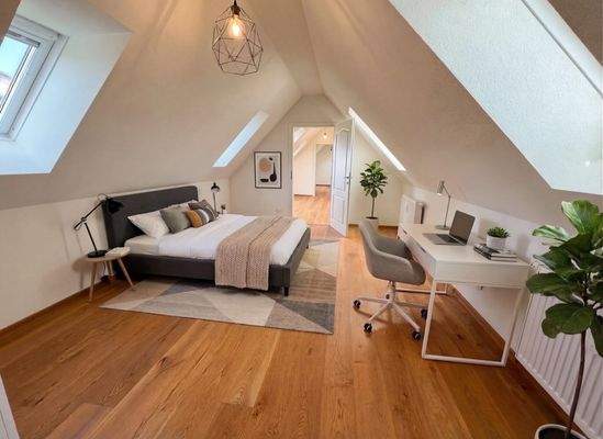 Schlafzimmer 3 mit Einrichtungsbeispiel