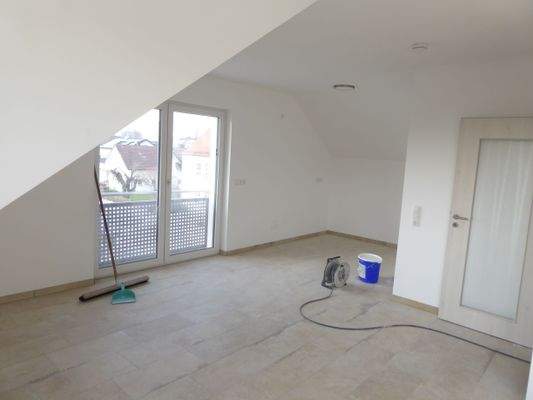 Wohn/Esszimmer mit offener Küche