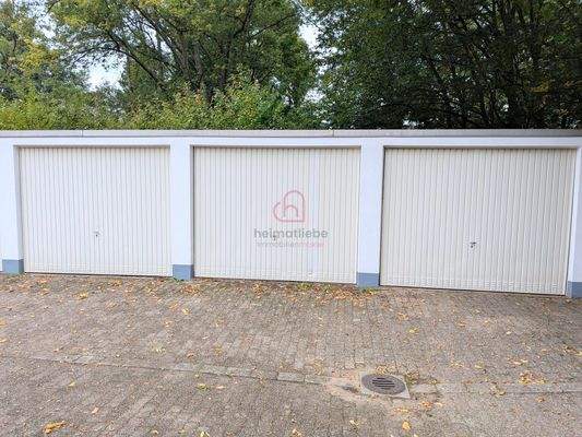 gepflegte massive Garage - Heimatliebe Immobilienmakler Essen Düsseldorf Bochum