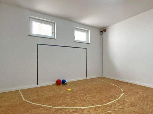 Hobbyraum im Untergeschoss
