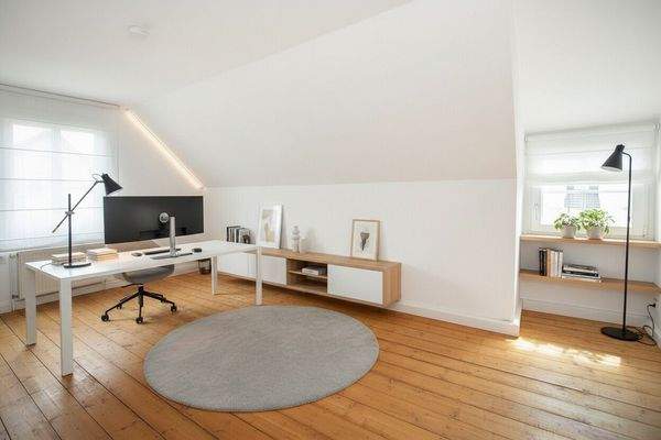 Arbeitszimmer DG visualisiert