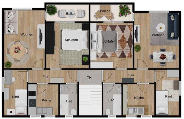 Grundriss 1. Obergeschoss