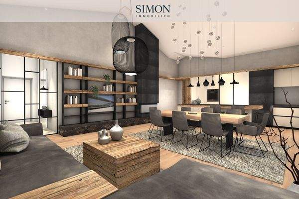 Wohnzimmer Visualisierung