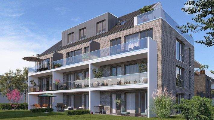 Gartenansicht Haus B