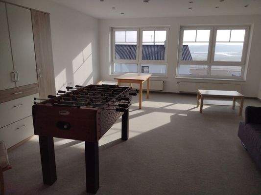 der Wohnbereich im OG