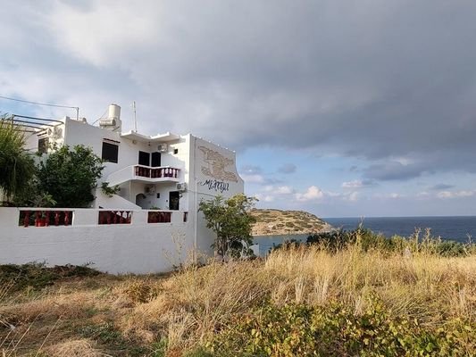 Kreta, Mochlos: Baugrundstück direkt am Meer zu verkaufen