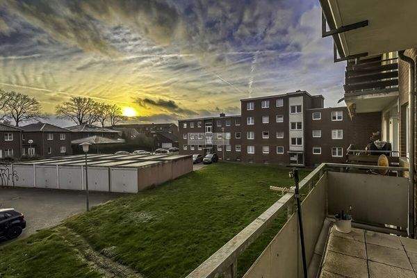 Zimmermannstr. 4 Uelzen Balkon Ausblick
