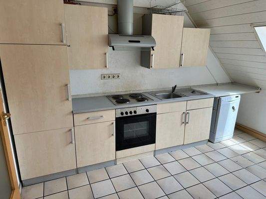 Küche ETW über Werkstatt