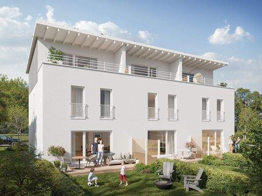 Gartenansicht - Visualisierung