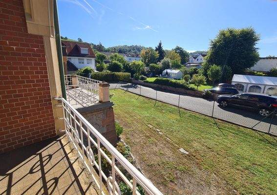 Aussicht Balkon Esszimmer EG