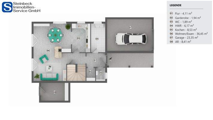 Grundriss EG Stahringer Straße