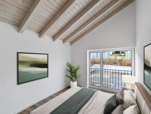 DHH Schlafzimmer - Werz Immobilien