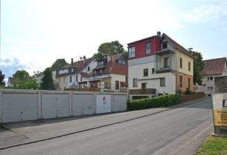 Blick auf das Anwesen