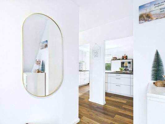 Offener Flur zur Küche