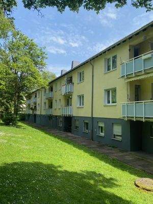 Rückansicht mit Garten