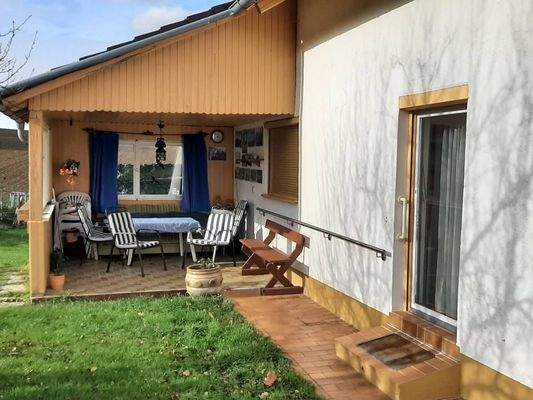 Gemütliche Verweilzone. 