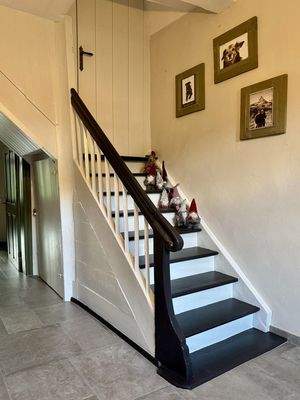 Detail Treppe Dachboden