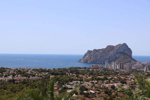 Blick auf den Peñón de Ifach