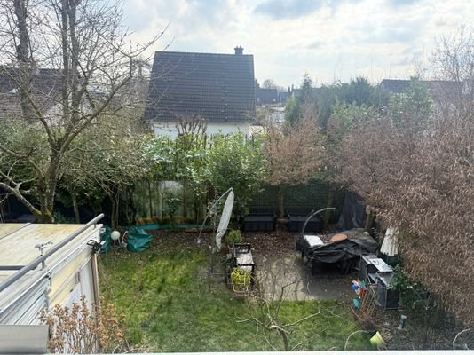 Aussicht in den Garten