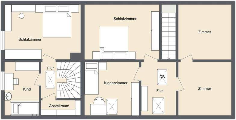 Grundriss Dachgeschoss