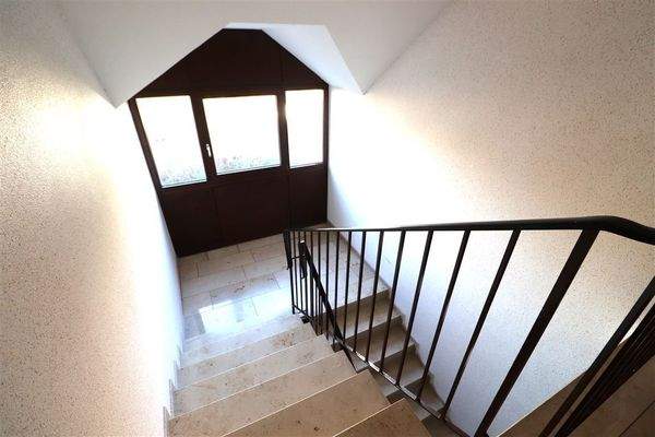 Gepflegtes Treppenhaus