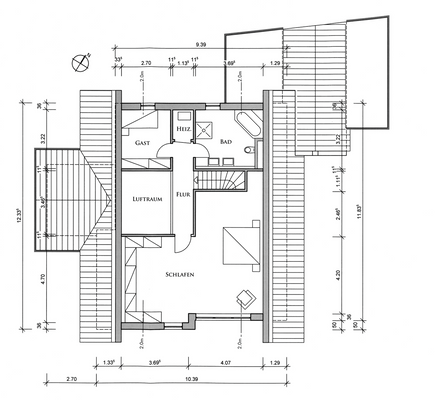 Grundriss Obergeschoss