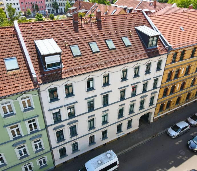 +Vermietete Dachgeschosswohnung im beliebten Leipziger Stadtteil Altlindenau+