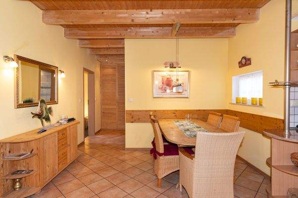 Bungalow Paul Essbereich