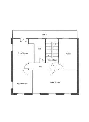 Grundriss Obergeschoss