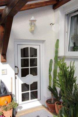 gepflegter Hauseingang 