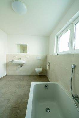 Bad aus unserem Musterhaus in Schönaich
