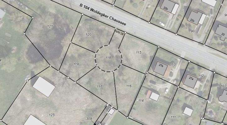 Flurstücke 115, 116, 117, 118, 119 und 120