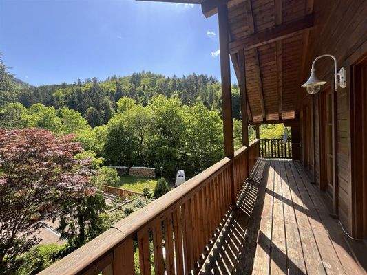 DG: Aussicht vom Balkon