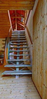 Haupthaus Treppe vom OG zum DG