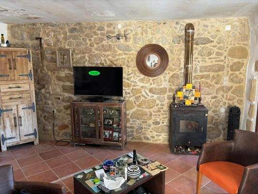 Ostkreta, Pappagiannades: Traditionelles Steinhaus mit großem Garten voller Olivenbäume zu verkaufen