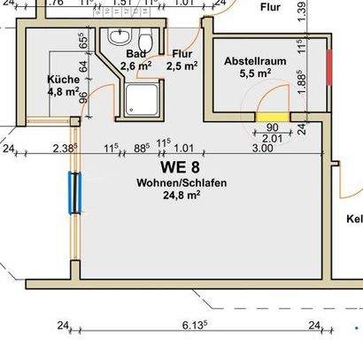 Apartment- Grundriss