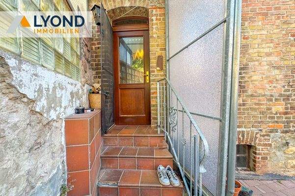 Eingangsbereich Hinterhof