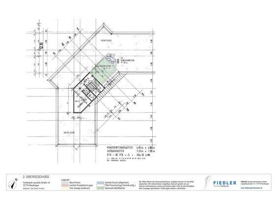Plan 2. Obergeschoss