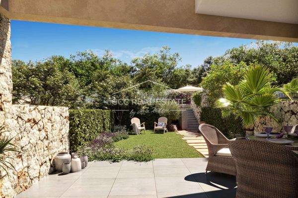 Überdachte Terrasse