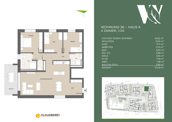 WIDOliving - Grundriss WE 36