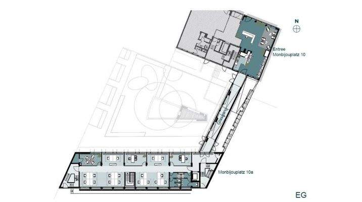 Grundriss EG - Glashaus