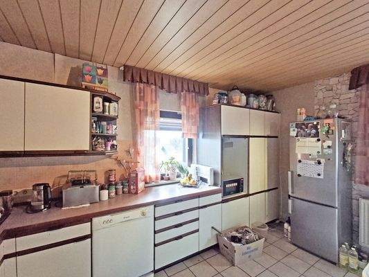 Küche im Obergeschoss