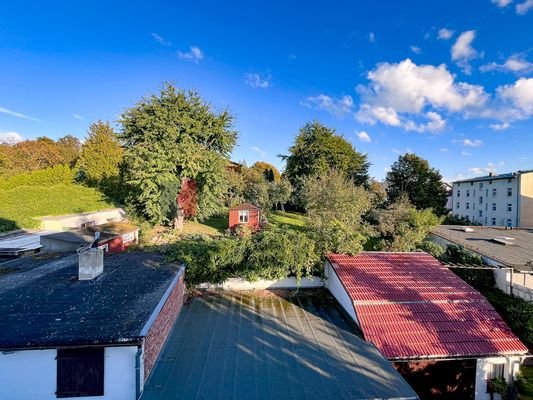 Blick zum Garten