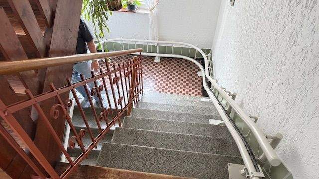 Treppenhaus, Ansicht vom OG 